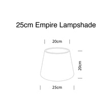 Load image into Gallery viewer, Black Cat, Empire Lampshade Diameter 25cm (10&quot;) and 30cm (12&quot;)