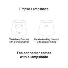 Load image into Gallery viewer, Black Cat, Empire Lampshade Diameter 25cm (10&quot;) and 30cm (12&quot;)