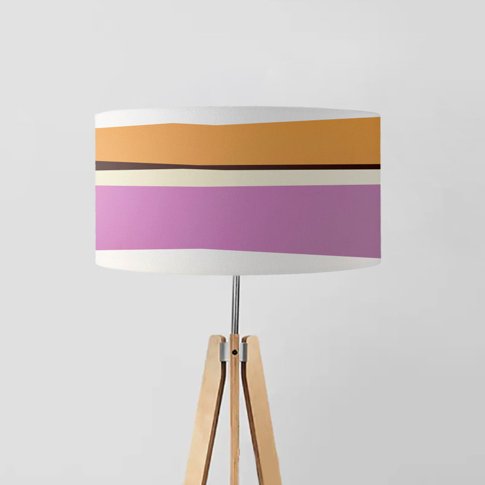 Colour Break: Beige drum lampshade, Diameter 45cm (18