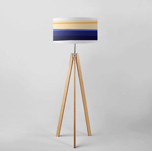 Colour Break: Blue drum lampshade, Diameter 45cm (18")