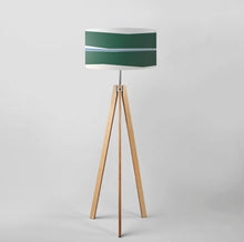 Load image into Gallery viewer, Colour Break: Green drum lampshade, Diameter 45cm (18&quot;)