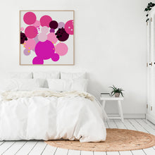 Load image into Gallery viewer, Roses, Geometric Abstract Bouquet, Print - Limited Edition of 100