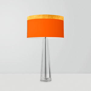 lampshade adds a touch of contemporary style to any room with its eye-catching and unique design