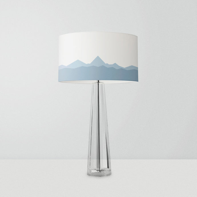 This lampshade is more than just a source of light; it's a piece of art that brings the grandeur of the Himalayan mountain range into your living space.