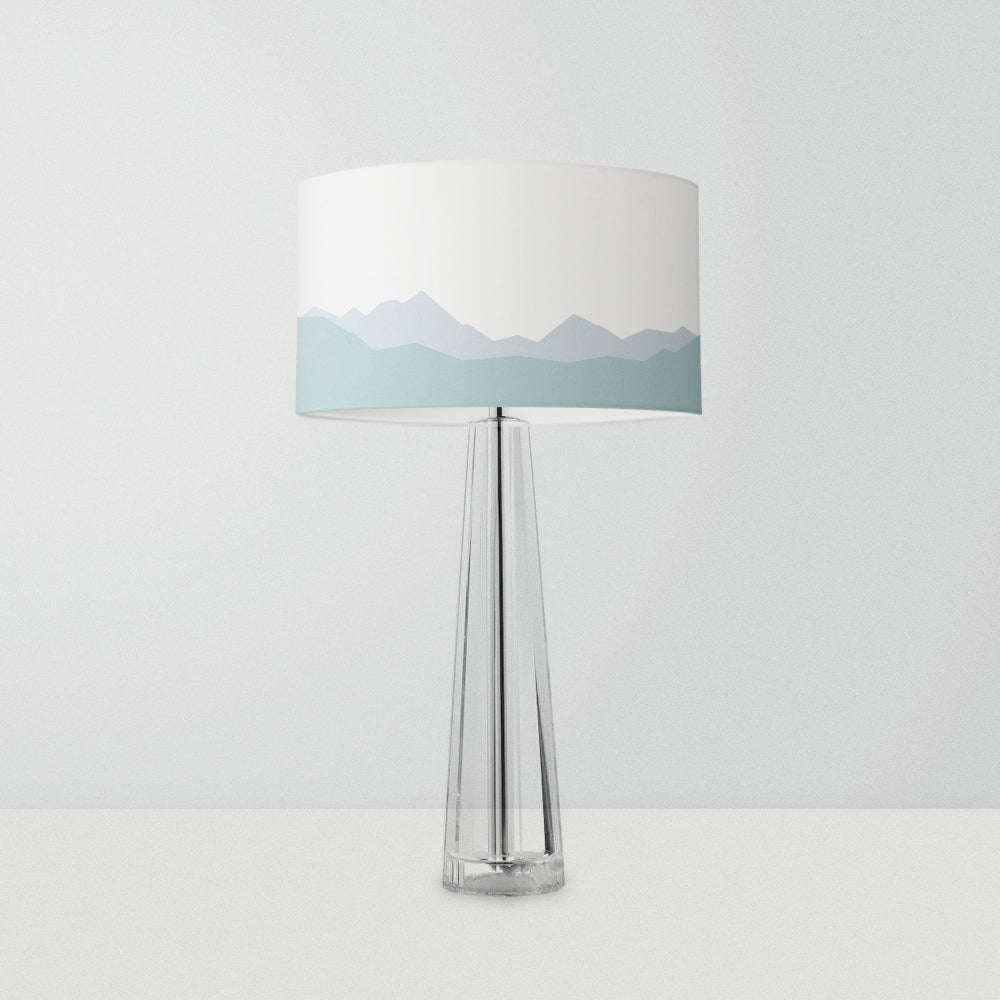 This lampshade is more than just a lighting accessory; it's a work of art that transports you to the mesmerizing landscapes of the Karakoram mountain range.
