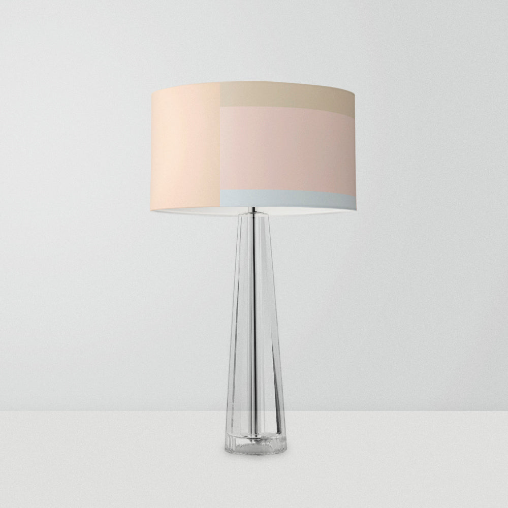 lampshade combines modern style with a delightful color palette inspired by the vibrant hues of summertime
