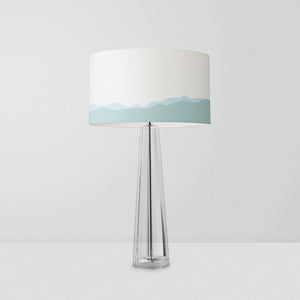 Inspired by the picturesque landscapes of the Pyrenees mountains, this lampshade brings the beauty of nature's splendor right into your living space.