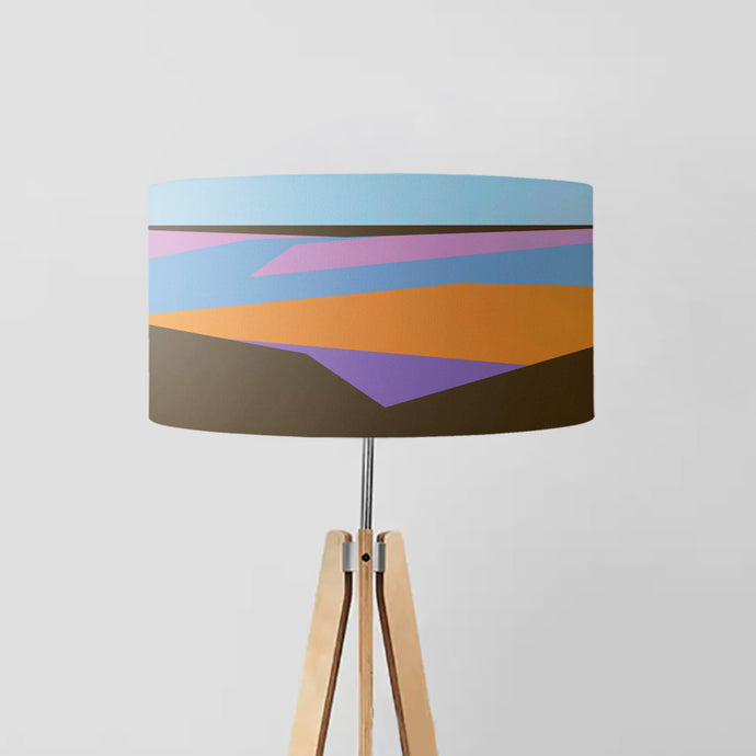 Crafted with an artistic flair, this lampshade effortlessly blends form and function to create a captivating lighting accessory.