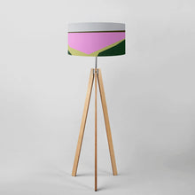 Load image into Gallery viewer, Rose Field drum lampshade, Diameter 45cm (18&quot;)