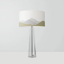 Load image into Gallery viewer, Sierra Nevada Mountains drum lampshade, Diameter 25cm (10&quot;)