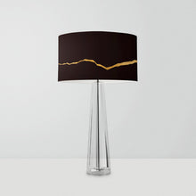 Load image into Gallery viewer, Thin Split Line drum lampshade, Diameter 25cm (10&quot;) or 30cm (12&quot;)