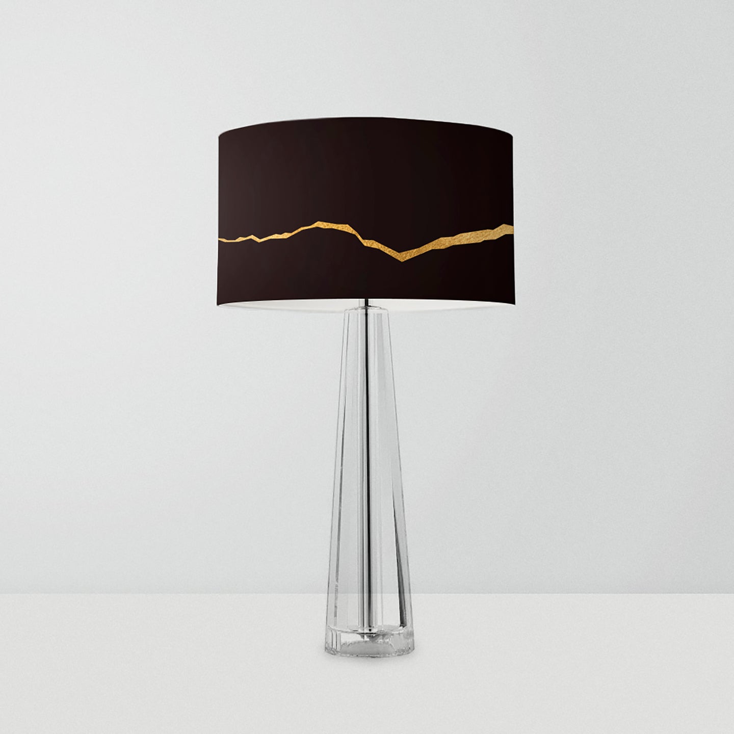 Thin Split Line drum lampshade, Diameter 25cm (10