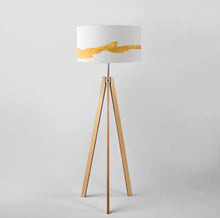 Load image into Gallery viewer, Split Wide drum lampshade, Diameter 40cm (16&quot;) and 45cm (18&quot;)