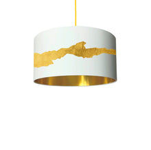Load image into Gallery viewer, Split Wide drum lampshade, Diameter 40cm (16&quot;) and 45cm (18&quot;)