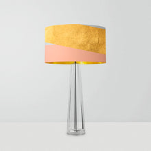 Load image into Gallery viewer, The compact size of this small drum lampshade makes it perfect for bedside tables, desks, or any space where you want to add a stylish accent