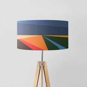 This lampshade is a visual masterpiece, seamlessly blending modern aesthetics with the tranquility of the great outdoors.