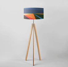Load image into Gallery viewer, Walking Across the Field drum lampshade, Diameter 45cm (18&quot;)