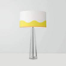 Load image into Gallery viewer, This lampshade is a delightful fusion of modern aesthetics and practical illumination, designed to infuse your space with warmth and style.