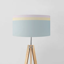 Load image into Gallery viewer, Colour Pastel Lines drum lampshade, Diameter 45cm (18&quot;)