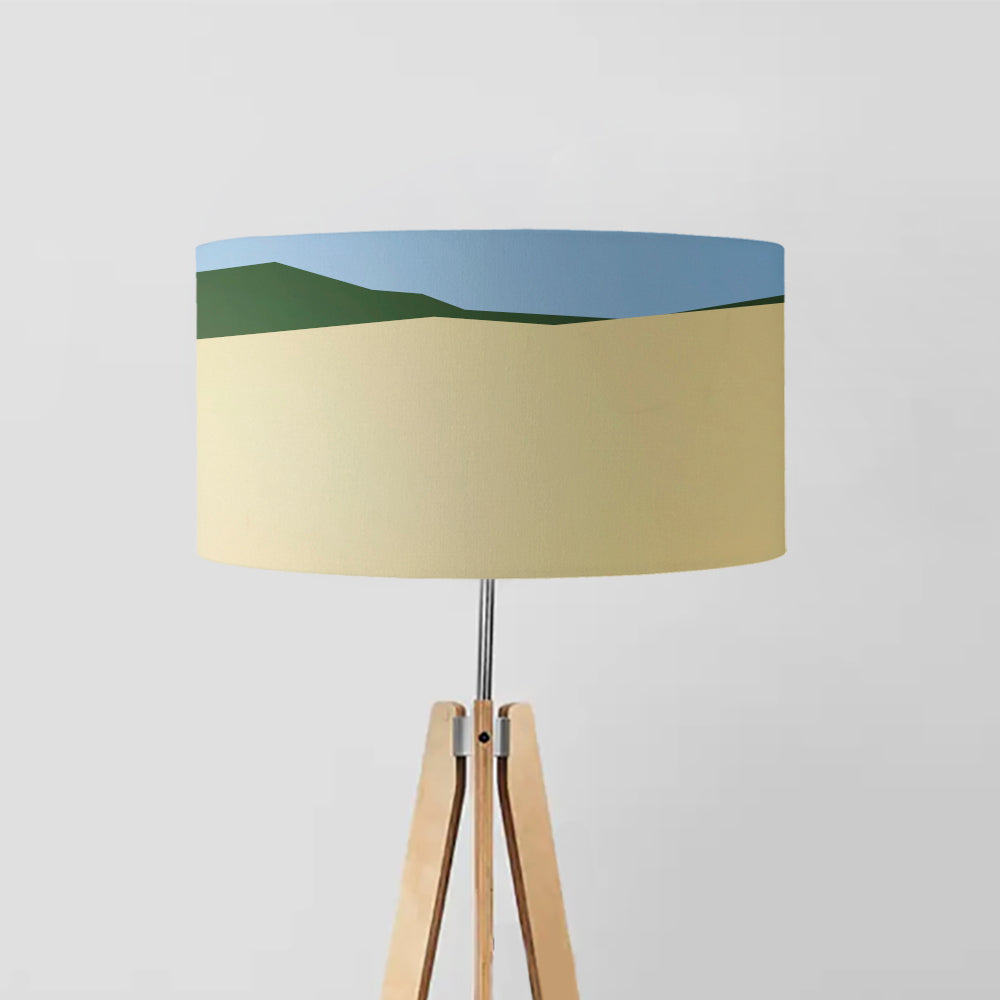 Sand Cliff drum lampshade, Diameter 45cm (18