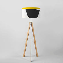 Load image into Gallery viewer, Abstract Light drum lampshade, Diameter 45cm (18&quot;) Tripod
