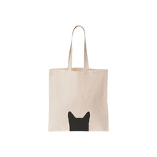 Load image into Gallery viewer, Black Cat cotton tote bag - Mere Mere