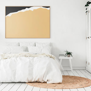 Bedroom Black Sea print