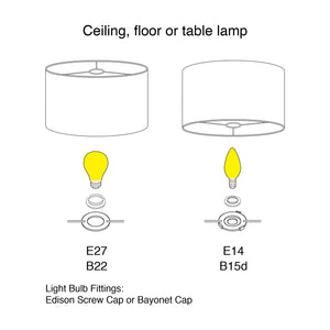 Ceiling or floor lamp