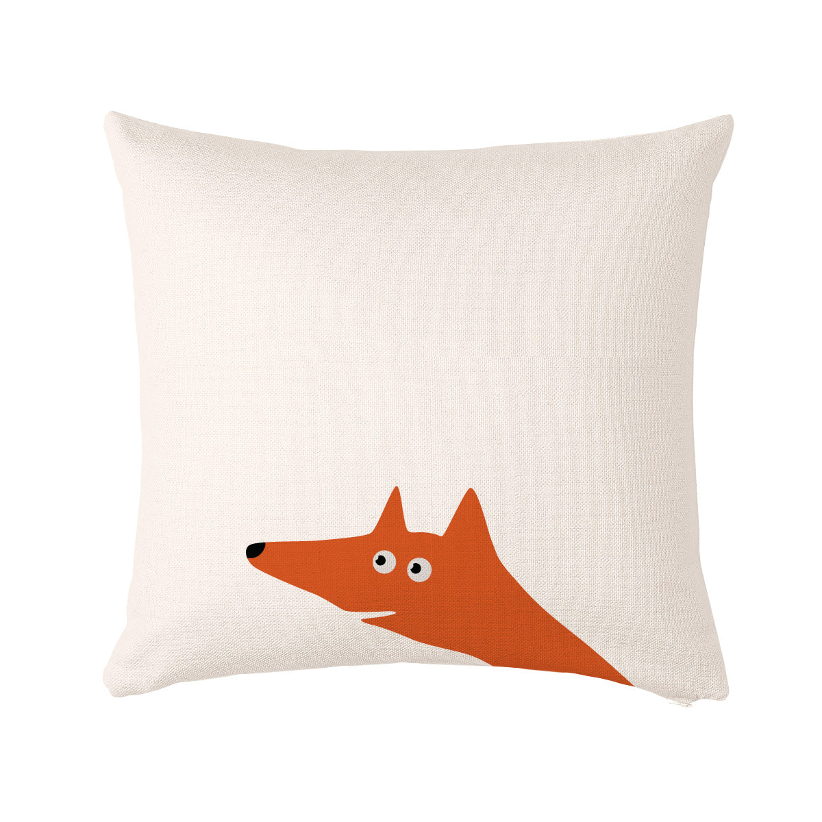 Fox cushion or cushion cover 50x50cm (20x20