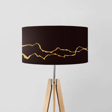Load image into Gallery viewer, Double Split ground drum lampshade, Diameter 45cm (18&quot;)