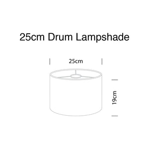 Alps drum lampshade, Diameter 25cm (10") - Mere Mere