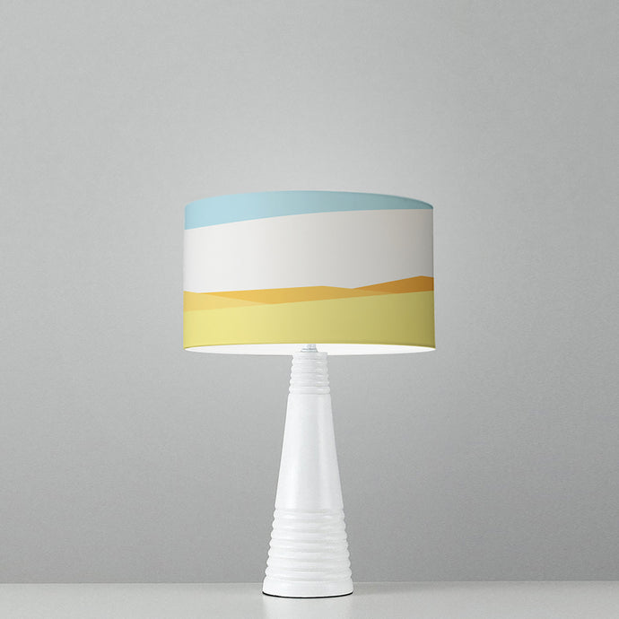 Dunes drum lampshade, Diameter 25cm (10