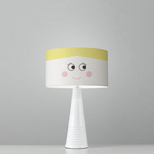 Load image into Gallery viewer, Eyes girl drum lampshade, Diameter 25cm (10&quot;) - Meretant Decor
