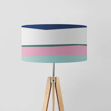 Load image into Gallery viewer, Flamingo beach drum lampshade, Diameter 45cm (18&quot;)