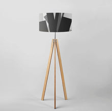 Load image into Gallery viewer, Lost in the Forest drum lampshade, Diameter 45cm (18&quot;) Tripod
