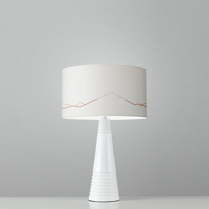 Mount Fuji drum lampshade, Diameter 25cm (10