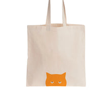 Load image into Gallery viewer, Grumpy Cat cotton tote bag - Meretant Decor