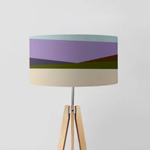 Load image into Gallery viewer, Glow in Sky drum lampshade, Diameter 45cm (18&quot;)
