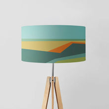 Load image into Gallery viewer, Harvest drum lampshade, Diameter 45cm (18&quot;)