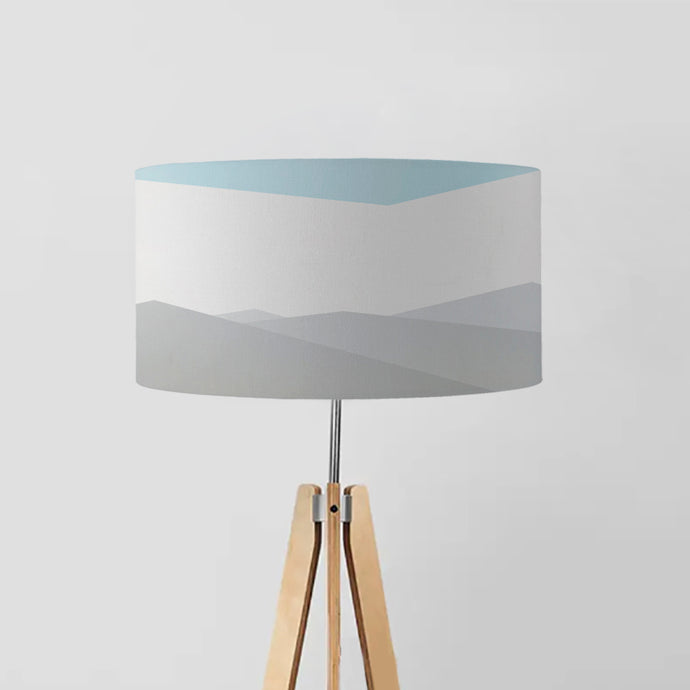 Mountains drum lampshade, Diameter 45cm (18