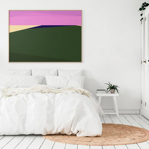 Lake at Sunset Art Print - Limited Edition of 100