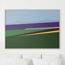 Load image into Gallery viewer, This is an art print with a contemporary geometric design