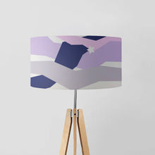 Load image into Gallery viewer, Marble with grey pattern drum lampshade, Diameter 45cm (18&quot;)