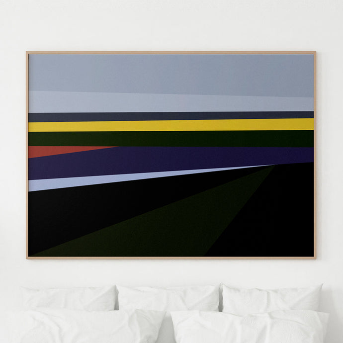 Add a touch of abstract elegance to your home with this stunning Abstract Art Print.