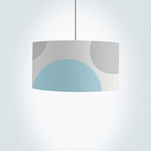 Load image into Gallery viewer, Circles drum lampshade, Diameter 45cm (18&quot;) Ceiling lamp