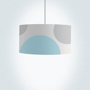 Circles Drum Lamp Shade Diameter 45cm (18") Ceiling or floor lamp - Meretant Decor