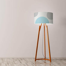 Load image into Gallery viewer, Circles Drum Lamp Shade Diameter 45cm (18&quot;) Ceiling or floor lamp - Meretant Decor