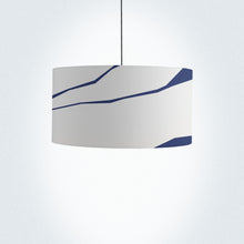 Load image into Gallery viewer, Melting glacier drum lampshade, Diameter 45cm (18&quot;) Ceiling lamp