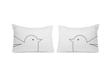 Load image into Gallery viewer, Bird Couple pair housewife pillowcases - Meretant Decor