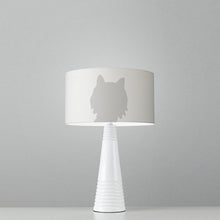 Load image into Gallery viewer, Dog drum lampshade, Diameter 25cm (10&quot;) - Meretant Decor